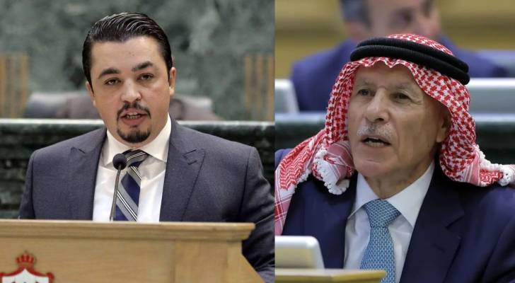 النائب صالح العرموطي والنائب أندريه حواري
