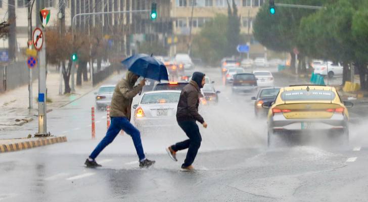 أمطار غزيرة في عمان "أرشيفية"