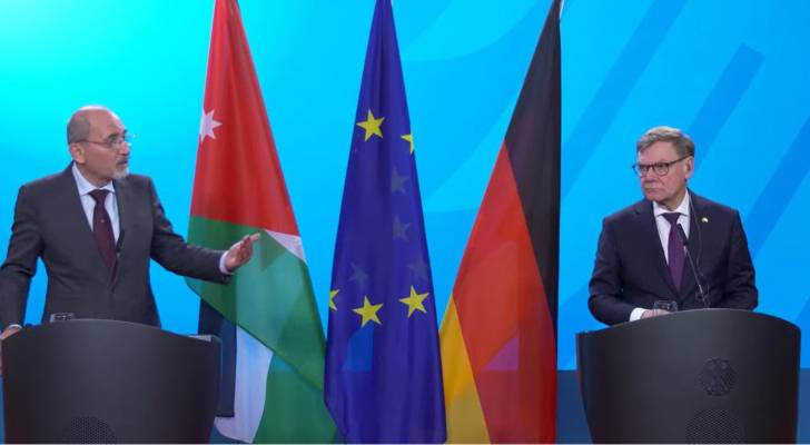 مؤتمر صحافي مشترك لوزير الخارجية أيمن الصفدي مع نظيره الألماني