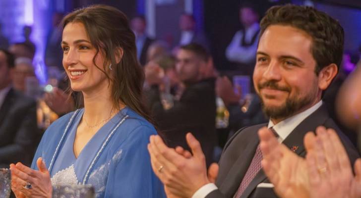سمو ولي العهد والأميرة رجوة