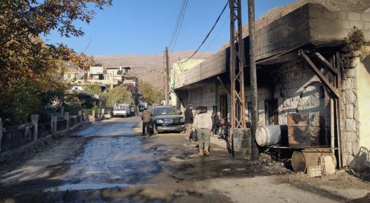 قصف الاحتلال لـ بلدة "بيت جن" في سوريا