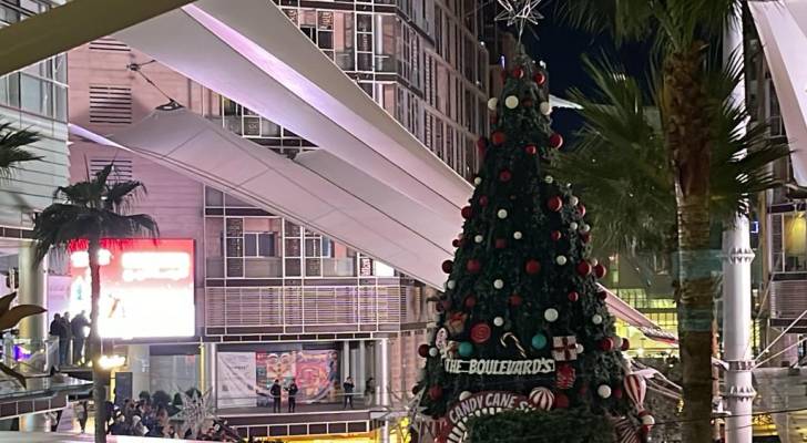 شجرة الميلاد في البوليفارد