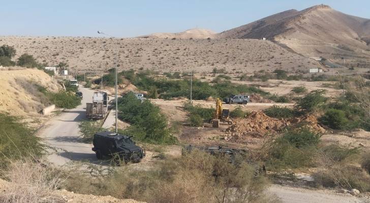حملة في منطقة الشونة الجنوبية في سد الكفرين من كوادر المياه