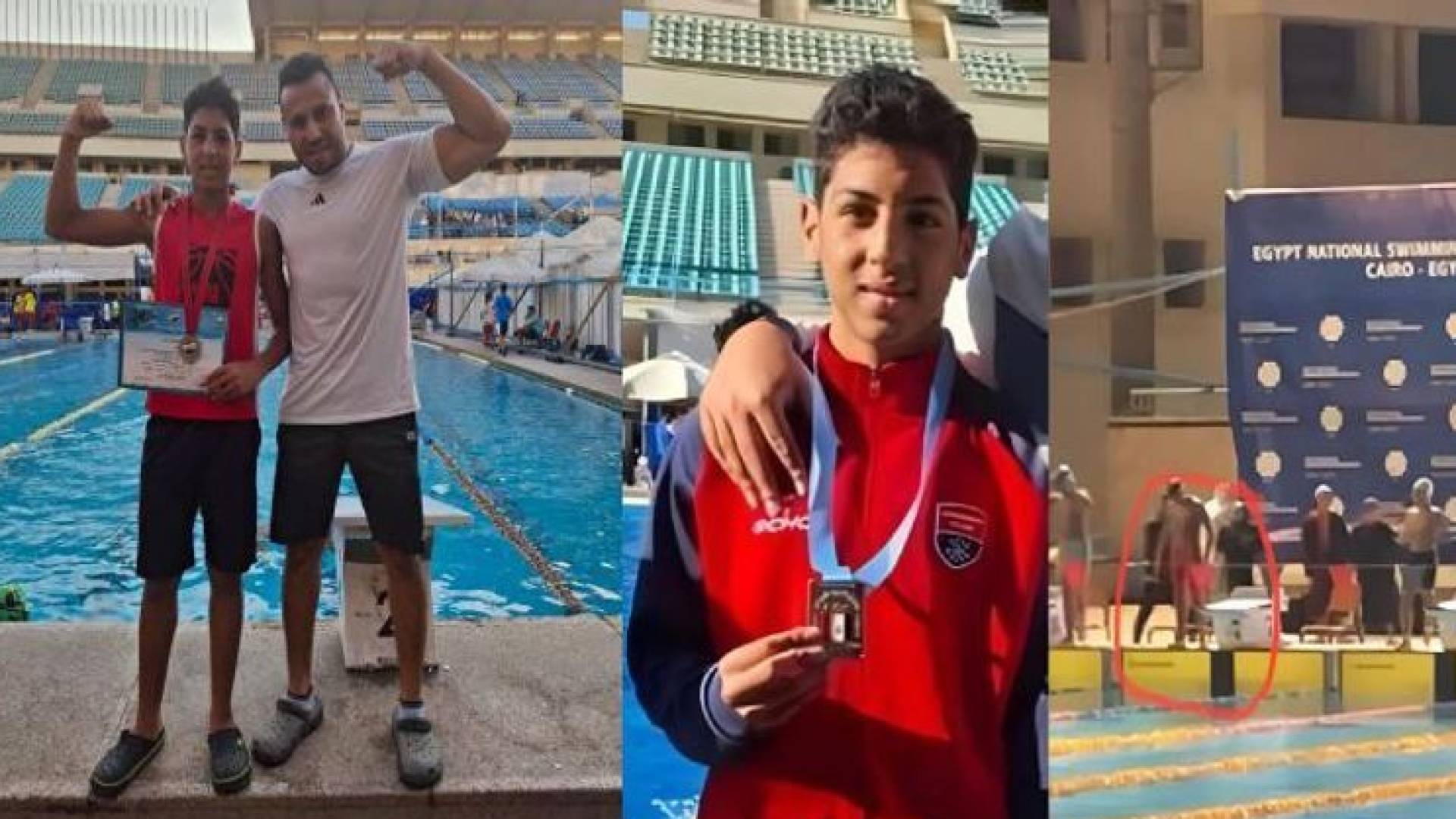 فاجعة في استاد القاهرة.. وفاة السباح الناشئ يوسف محمد (12 عاما) تثير جدل الإهمال