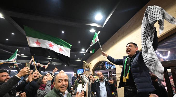 تفاعل السوريون أثناء مباراة سوريا وفلسطين