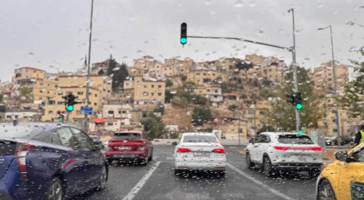 أمطار في الأردن