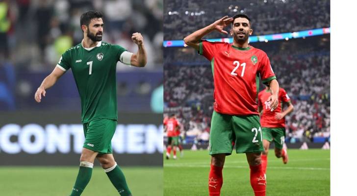 المنتخب السوري والمغربي