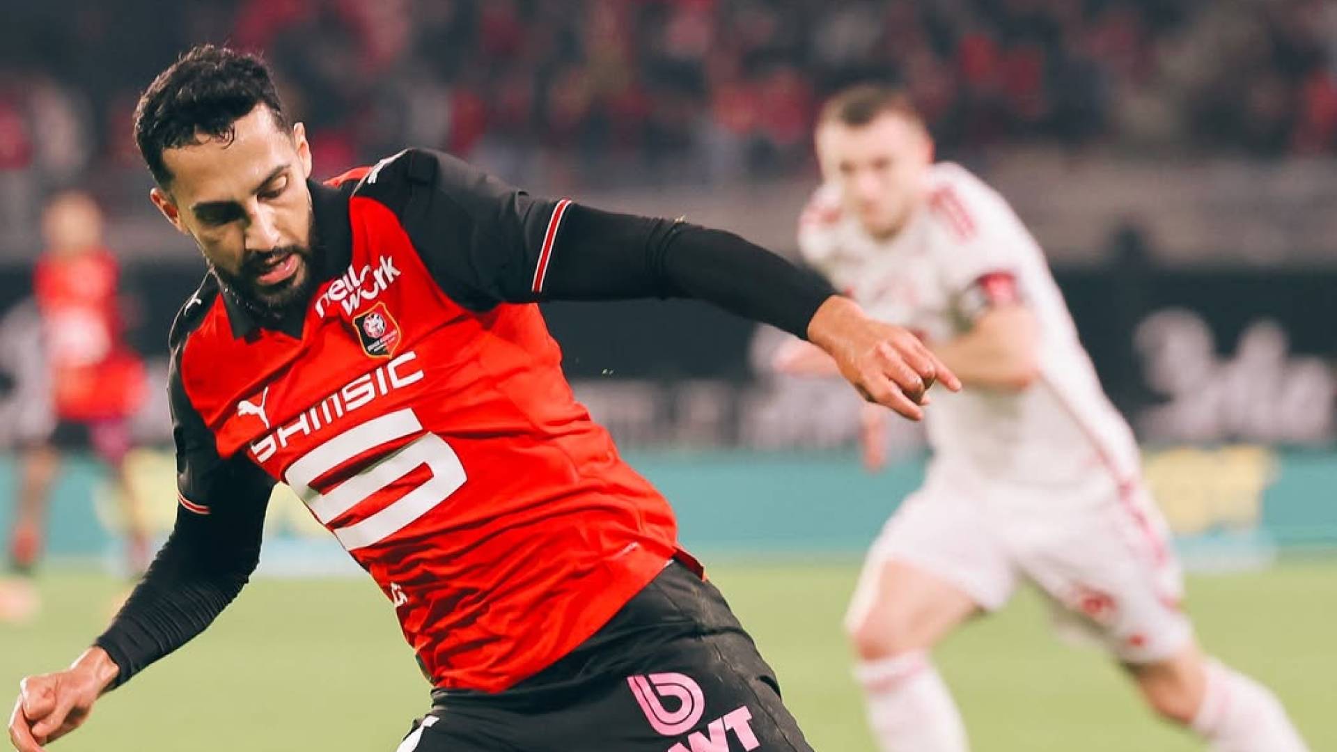 موسى التعمري يسجل هدفا ويساهم بفوز فريقه رين على بريست في الدوري الفرنسي 