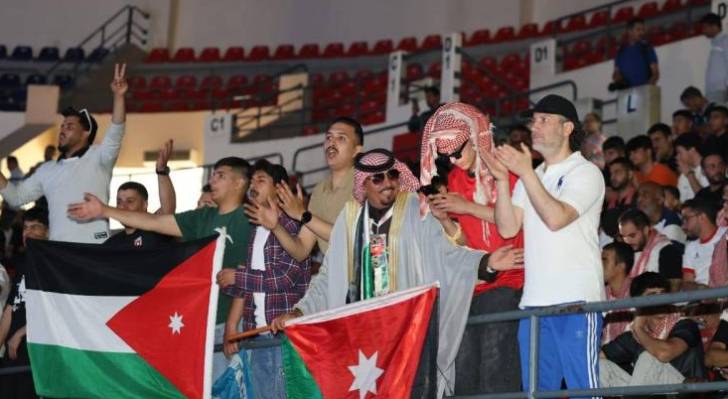 فرحة الجماهير الأردنية