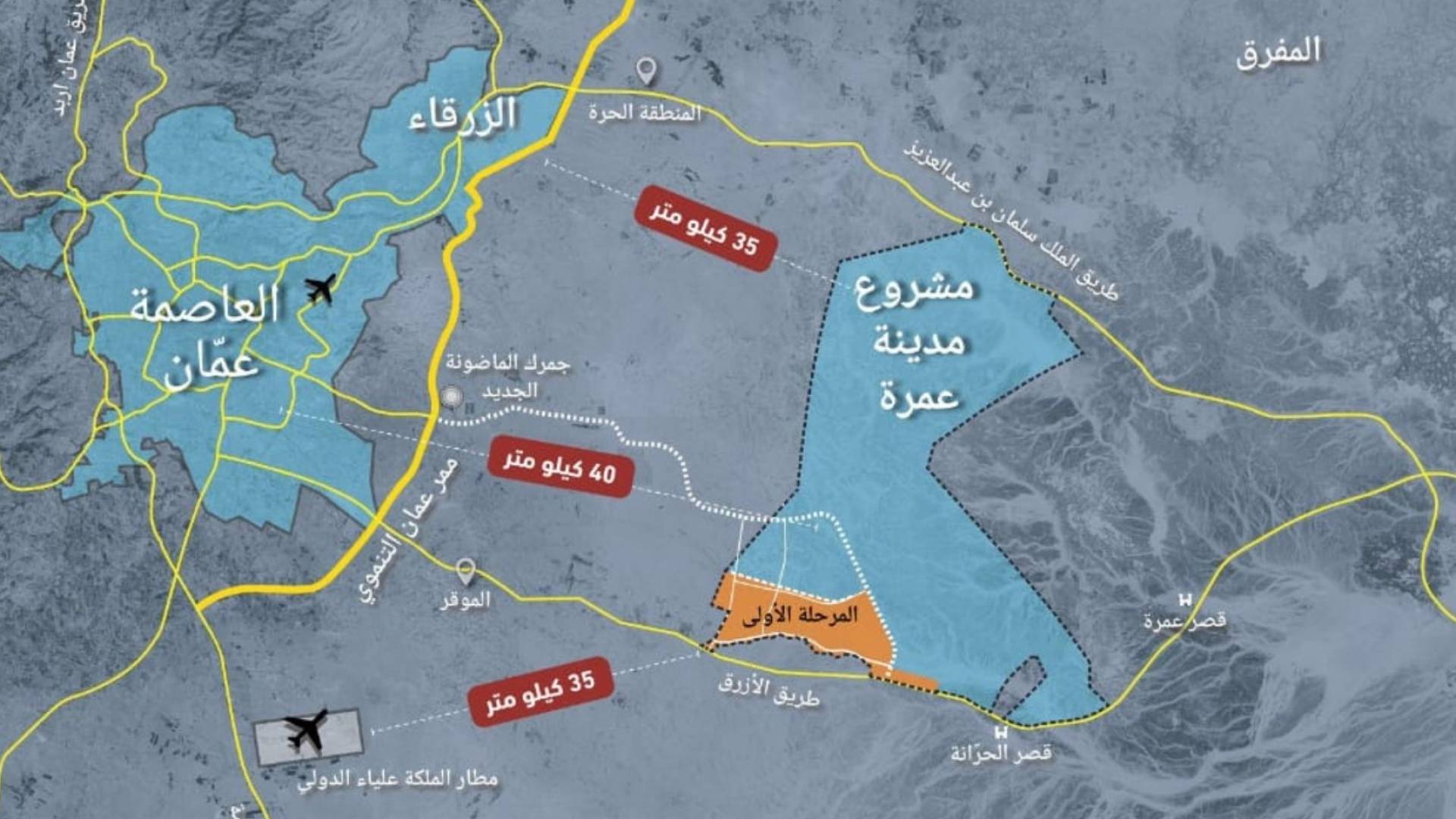 "الأشغال" تبدأ إجراءات طرح عطاءات دراسات مشاريع في مدينة عمرة الجديدة
