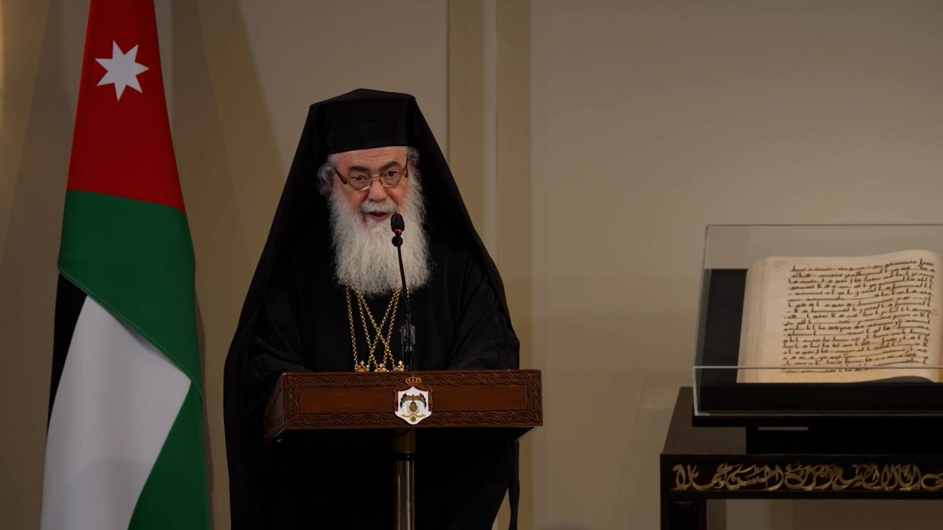 بطريرك القدس وسائر أعمال فلسطين والأردن: أي تهديد للأقصى هو تهديد للكنائس.. فيديو