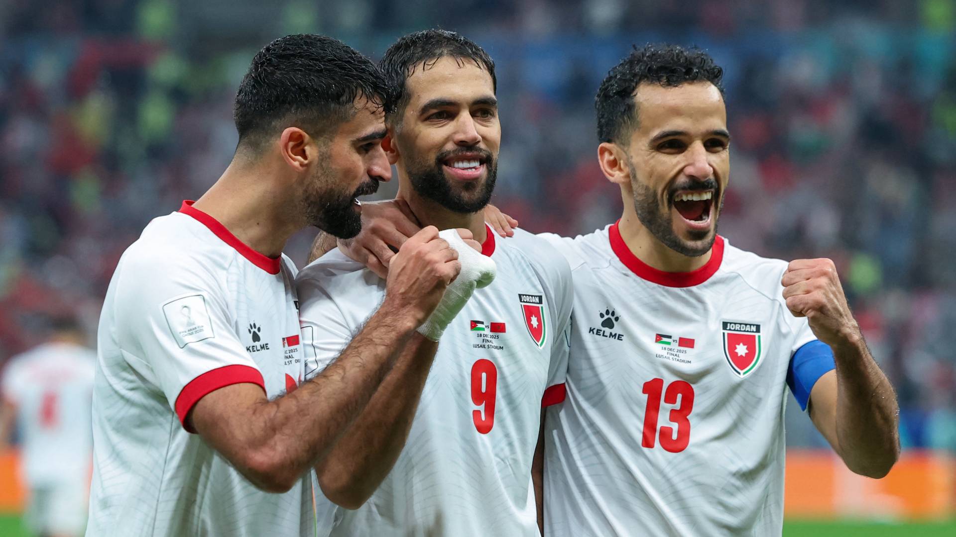منتخب النشامى وصيفا لكأس العرب بعد خسارته من المنتخب المغربي بثلاثة أهداف مقابل هدفين