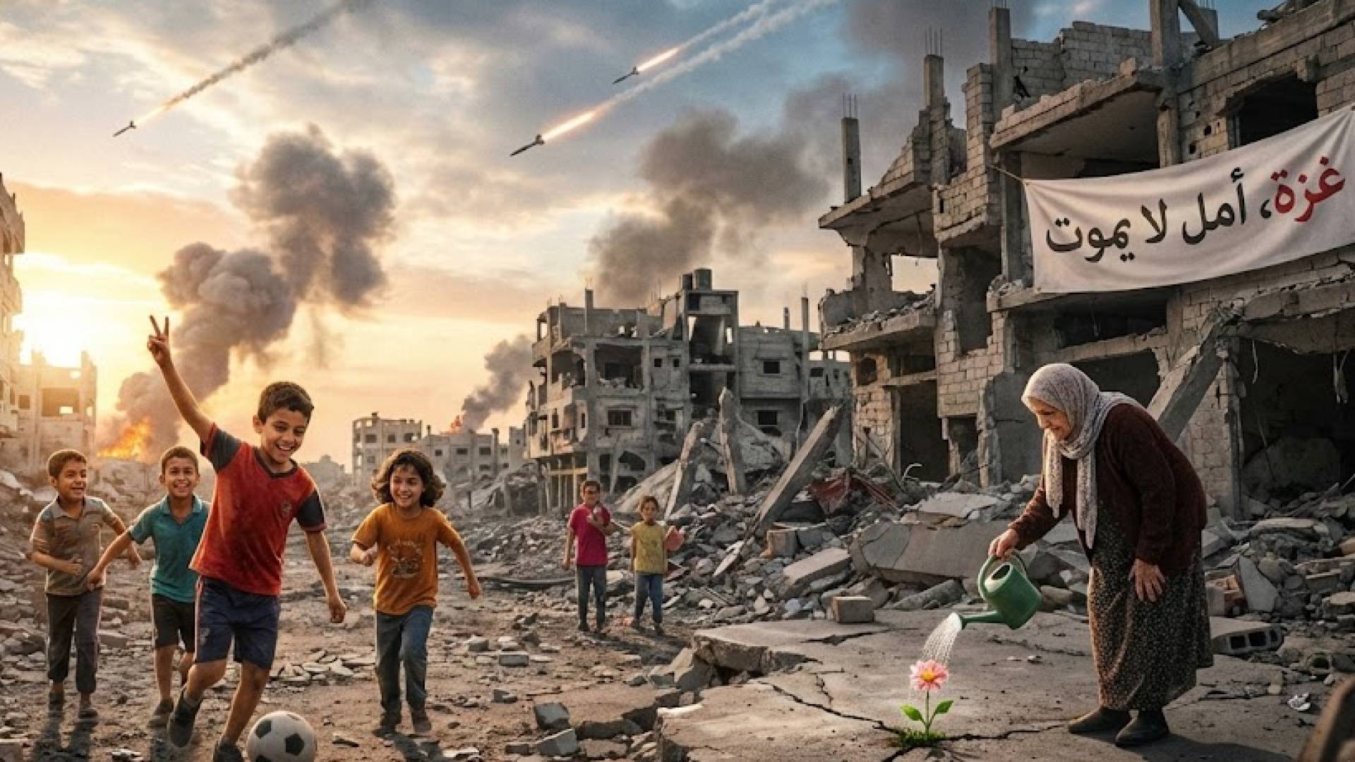 الجميع يتساءل: كيف يصمد أهل غزة وسط الخراب؟ حياة يومية، عزيمة لا تنكسر، وأمل لا يموت