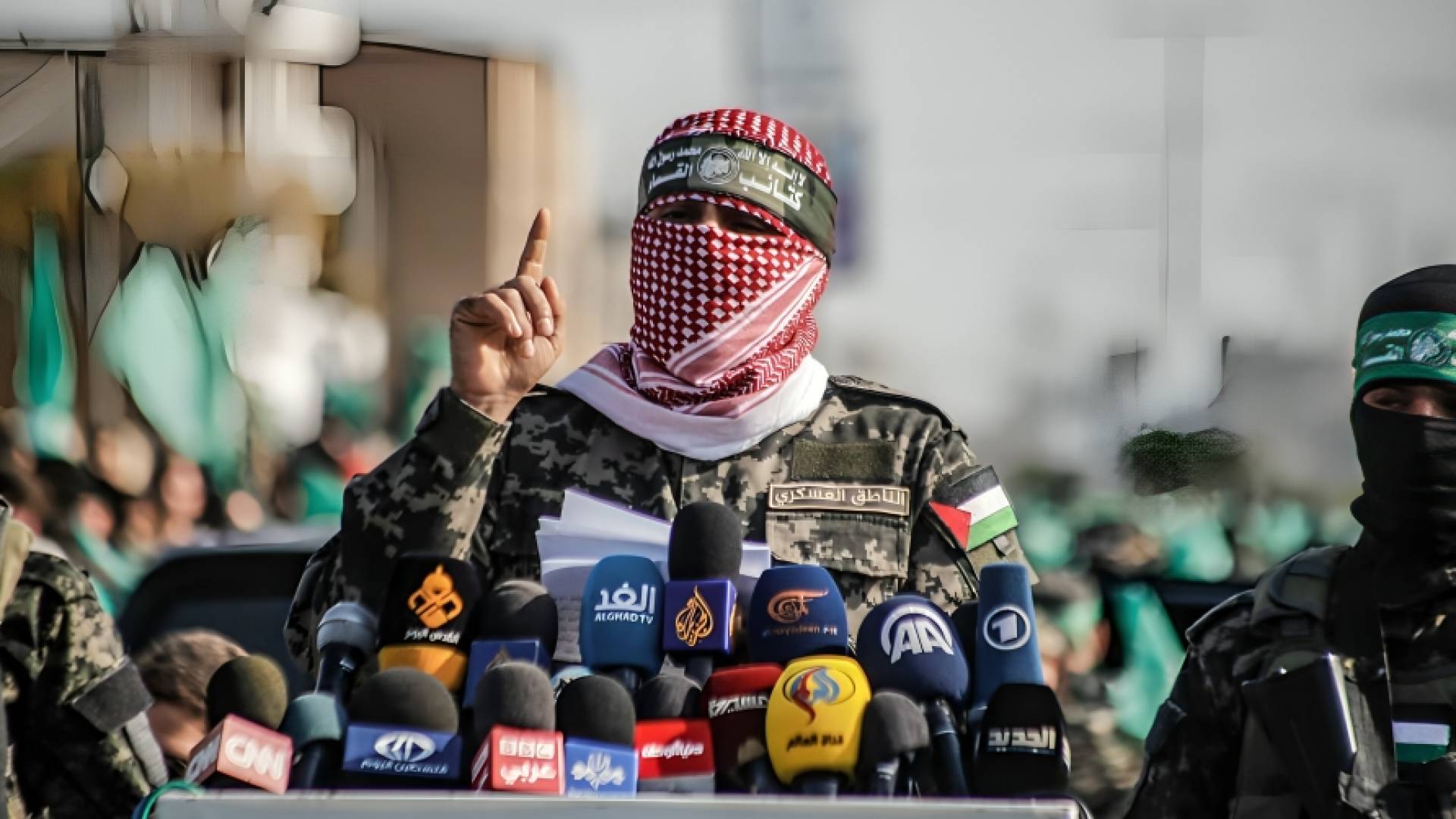 خطاب عسكري مصور لـ "كتائب القسام" | بث مباشر #عاجل 