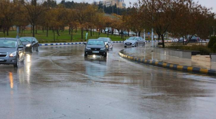 المنخفض الجوي في الأردن