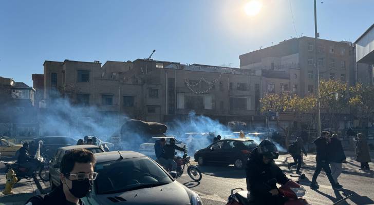 مظاهرات في العاصمة الإيرانية طهران