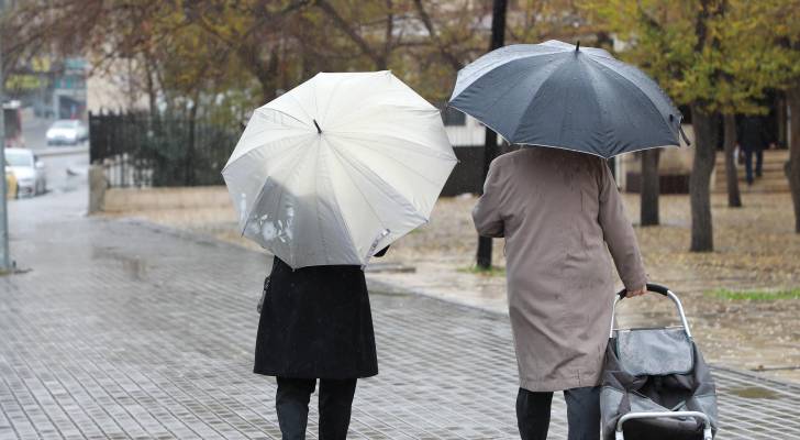 أمطار في العاصمة عمان