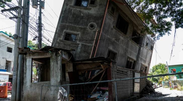 صورة أرشيفية من زلزال سابق في الفلبين