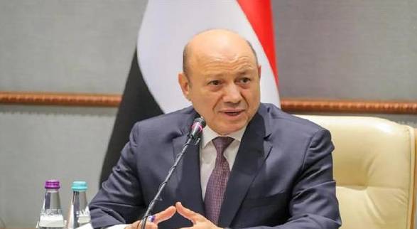 رئيس مجلس القيادة الرئاسي اليمني اللواء رشاد محمد العليمي