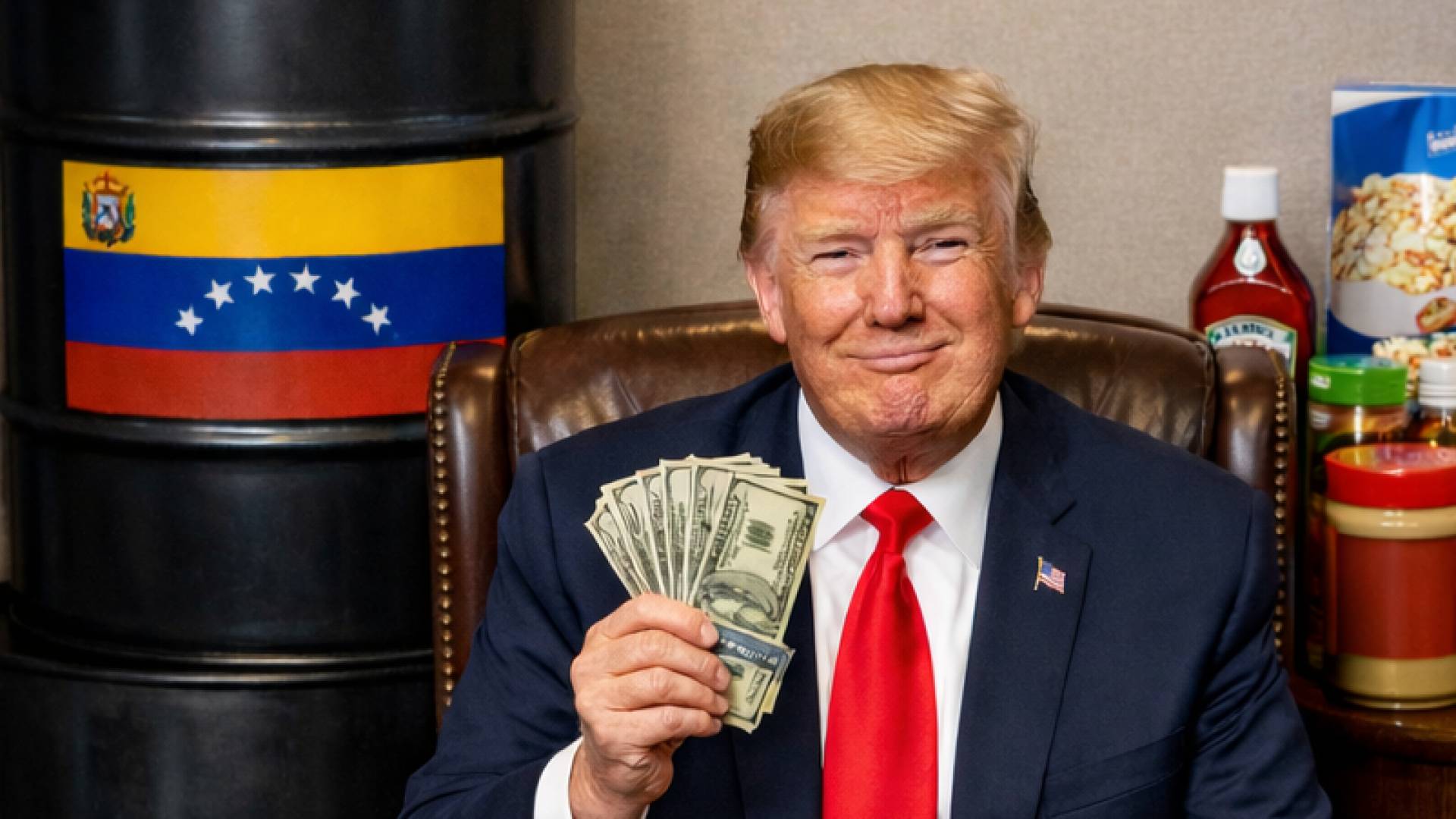 اتفاق "النفط مقابل السلع": ترمب يعلن حصر مشتريات فنزويلا بالمنتجات أمريكية الصنع 