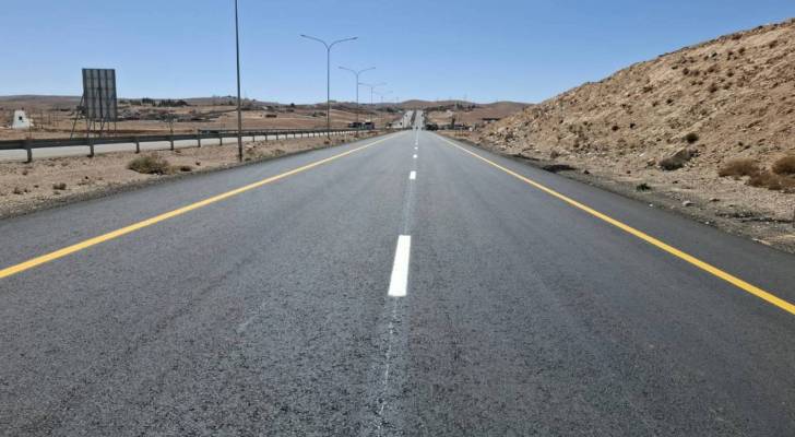شارع معبد حديثا من قبل وزارة الاشغال