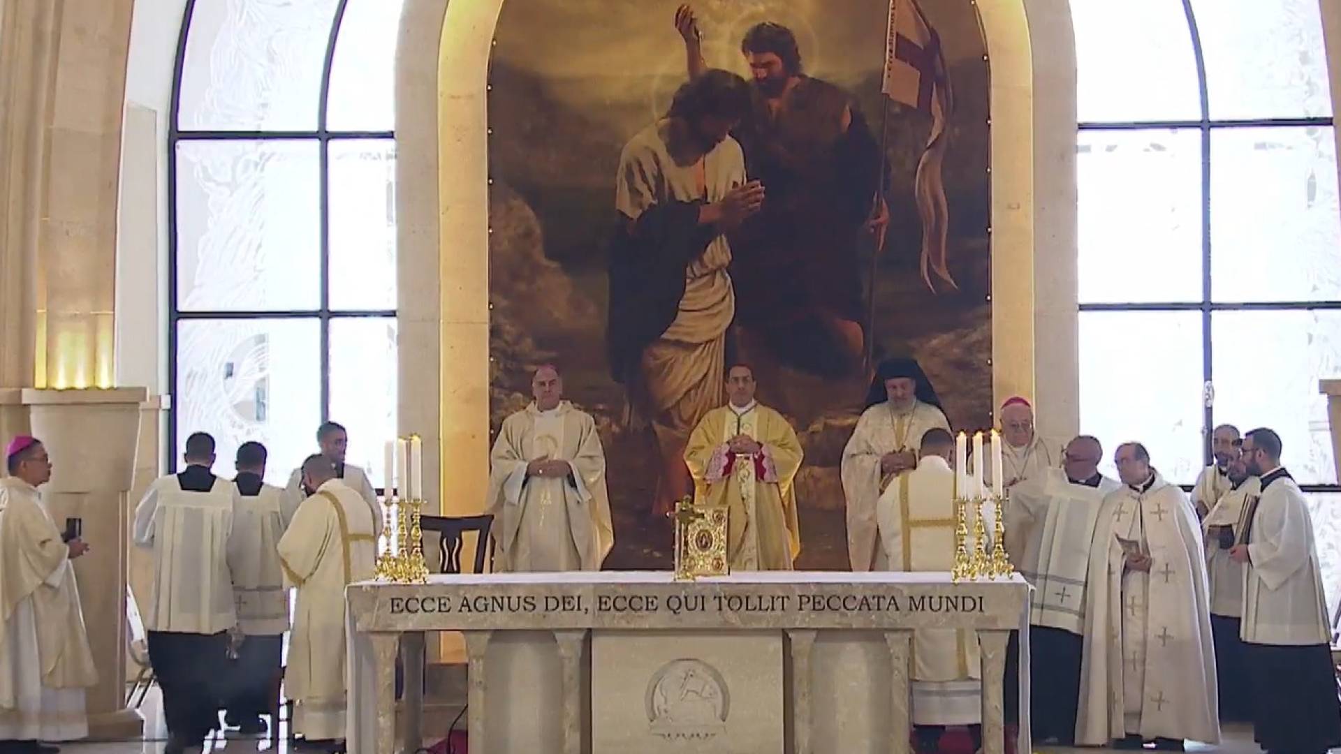 الكنائس الكاثوليكية في الاردن تحيي حجها السنوي إلى "المغطس" 