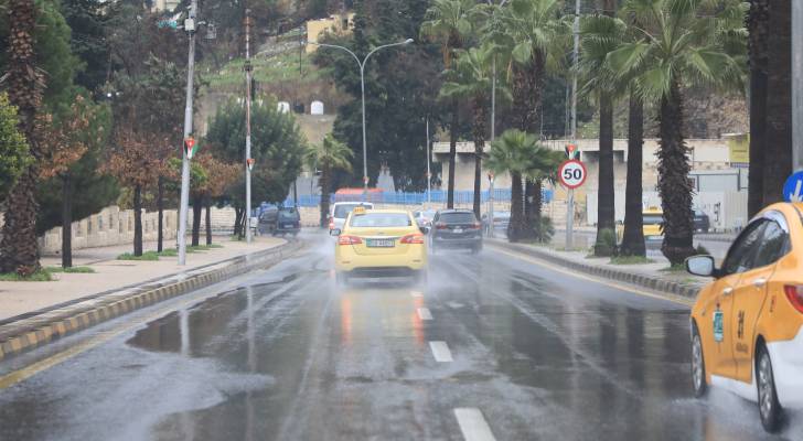 أمطار في العاصمة عمان