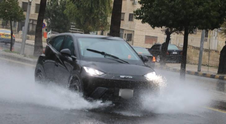 أمطار في العاصمة عمان