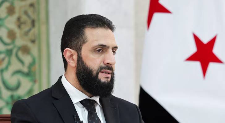 الرئيس السوري أحمد الشرع