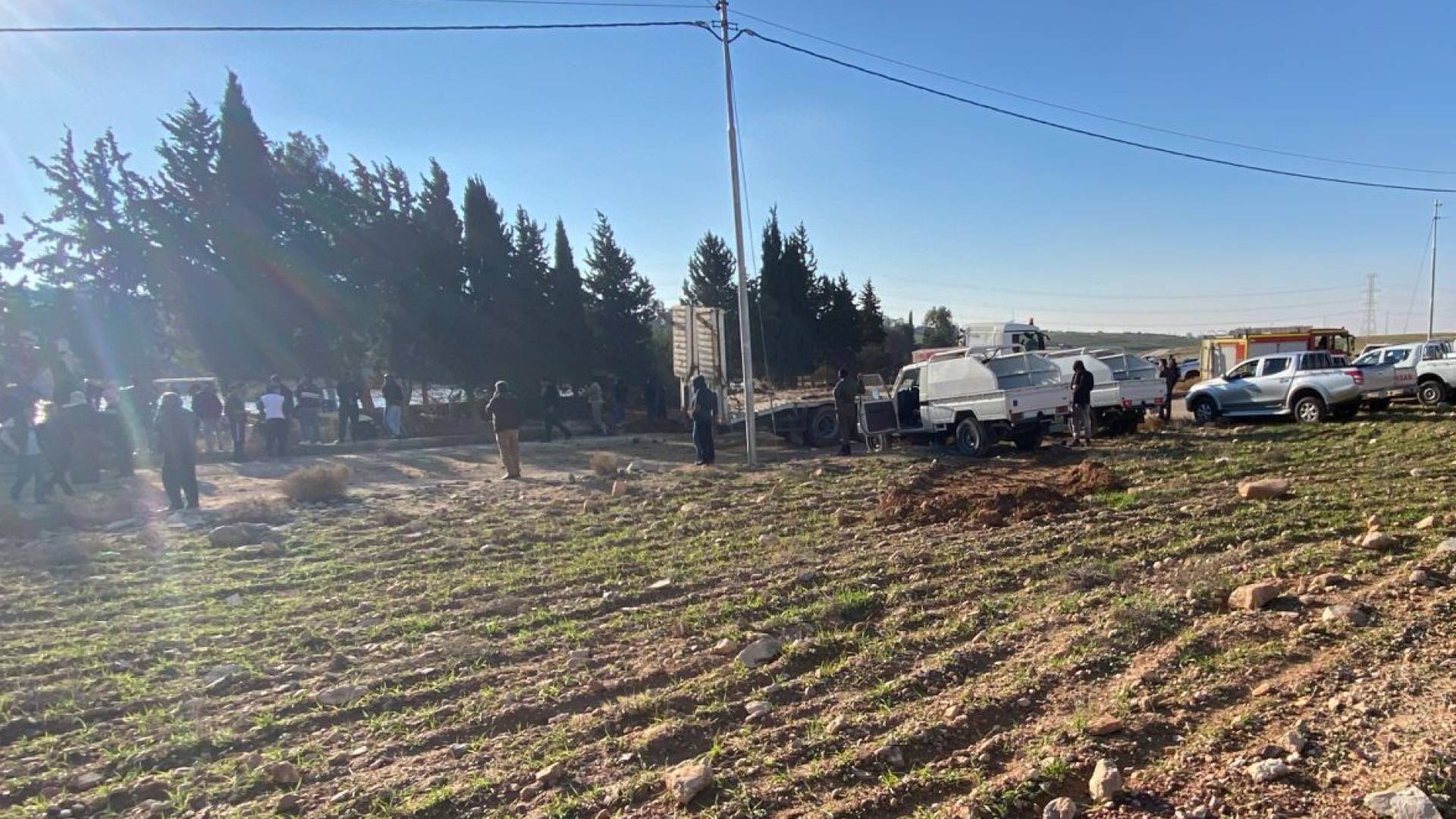 الأمن العام : غرق أب وطفلية في بركة زراعية في لواء الجيزة . جنوب عمان -فيديو