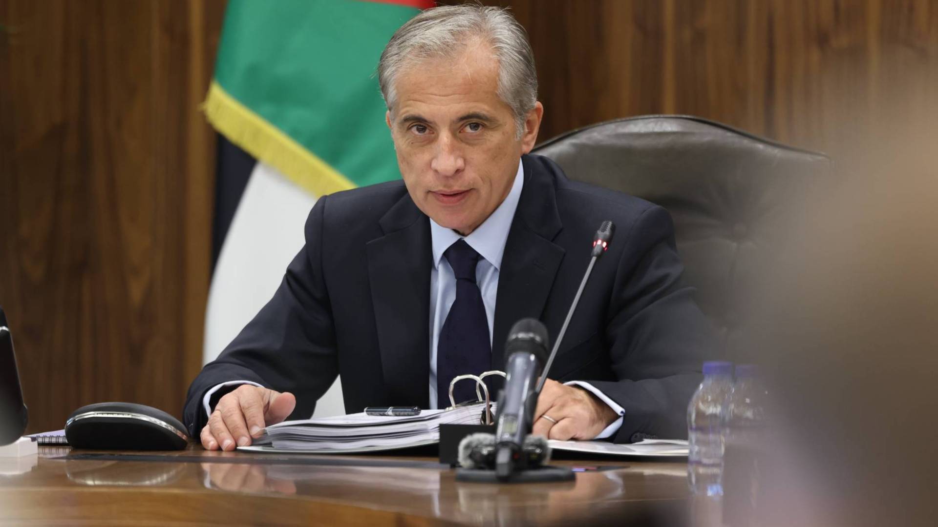 رئيس الوزراء جعفر حسان يستقبل الأحد رئيس مجلس الوزراء وزير الخارجية القطري