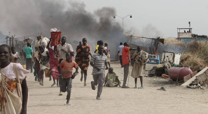 تفجيرات ونزوح المواطنين السودانيين من مواقع التفجير
