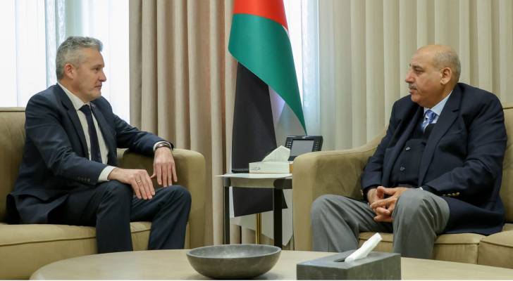 رئيس مجلس النواب مازن القاضي و السفير الهنغاري بيتر جاكاب
