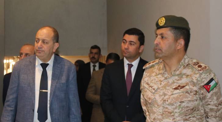 وزير الرياضة والشباب السوري يزور صرح الشهيد في عمان
