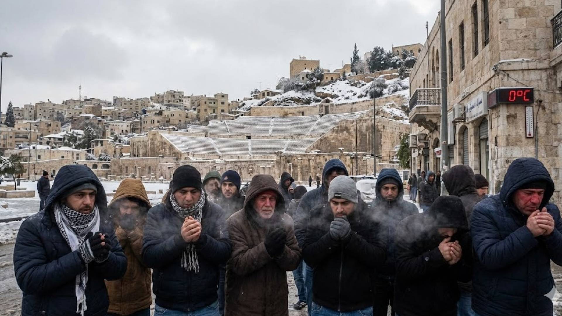طقس العرب: ليلة قارسة البرودة على الأردن ودرجات الحرارة تتجه نحو الصفر المئوي #عاجل 