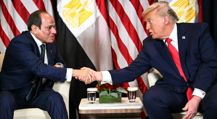 الرئيس الأمريكي دونالد ترمب و الرئيس المصري عبدالفتاح السيسي