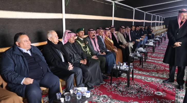 مندوبا عن الملك وولي العهد.. العيسوي يعزي عشائر العيسى والحراحشة والعتوم والمرازيق والشمالي