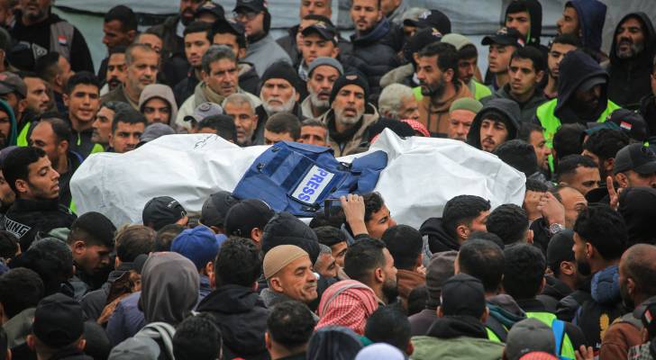 استشهاد احد الصحفيين في قطاع غزة