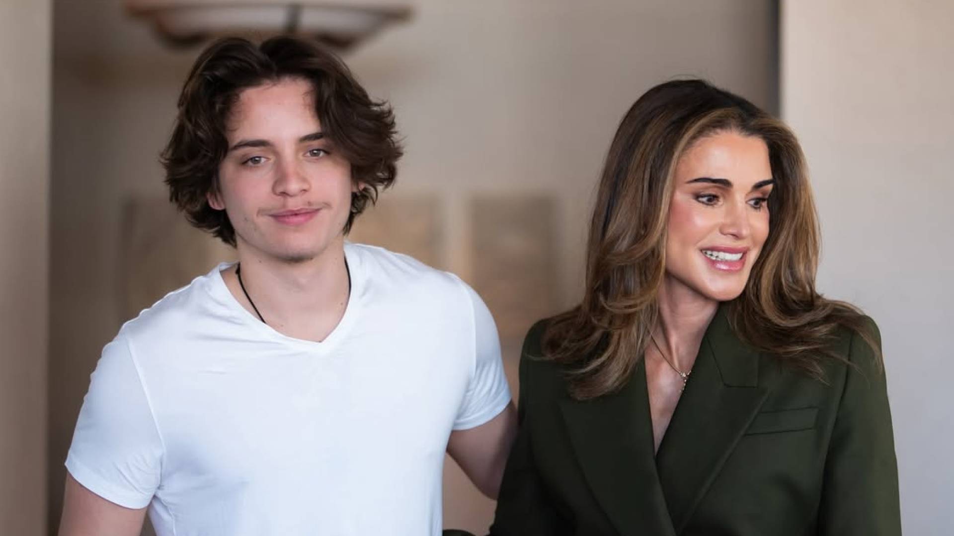 الملكة رانيا عبر" انستغرام ": سعدت بلقاء السيدة الثانية للولايات المتحدة الأمريكية أوشا فانس وأحلى وقت مع هاشم 