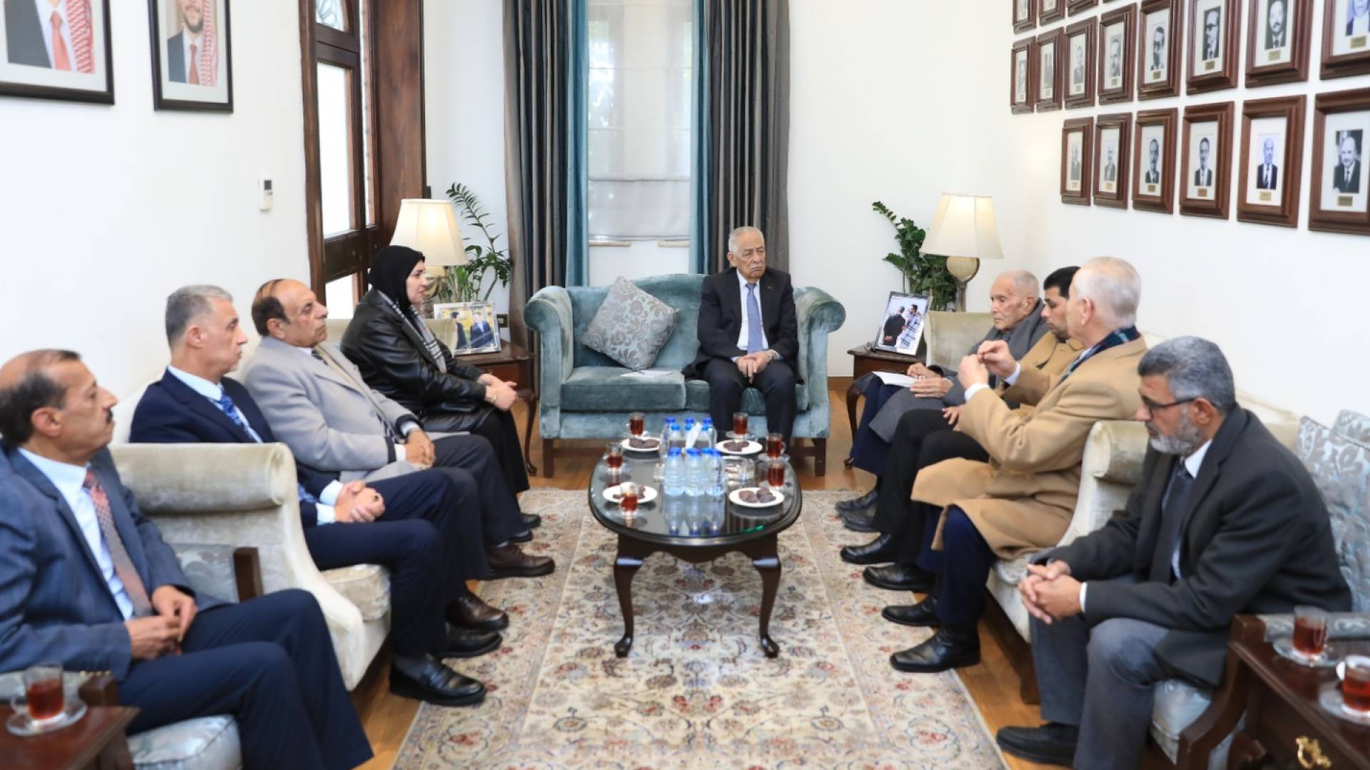 العيسوي يلتقي فعاليات مجتمعية تطوعية 