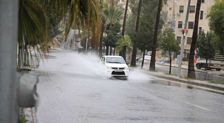 الأمطار في الأردن