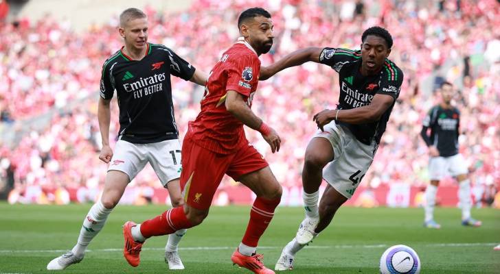 نجم ليفربول محمد صلاح من مباراة سابقة