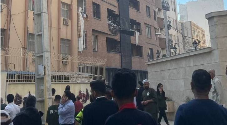 الانفجار في بندر عباس جنوب إيران