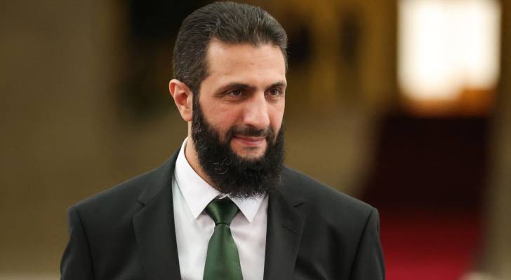 الرئيس السوري أحمد الشرع