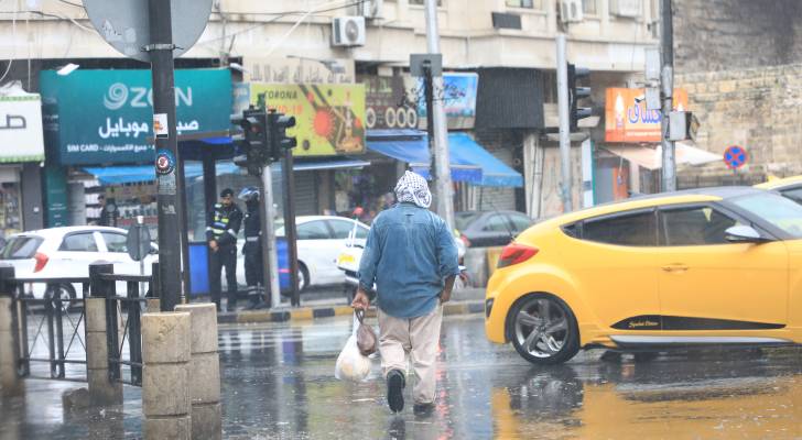 العاصمة عمان في الشتاء