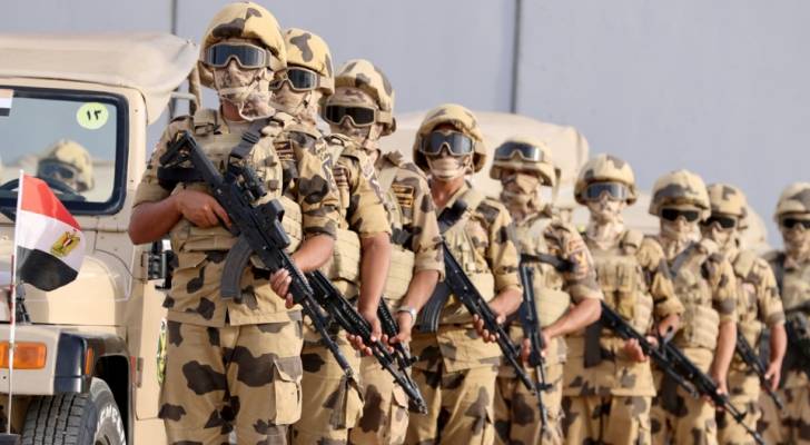 جنود من الجيش المصري
