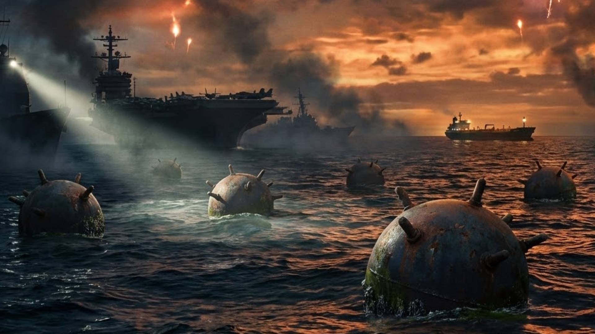 "حرب الألغام" في مواجهة الأساطيل.. طهران تجهز "الردع البحري" وتفاوض واشنطن تحت النار