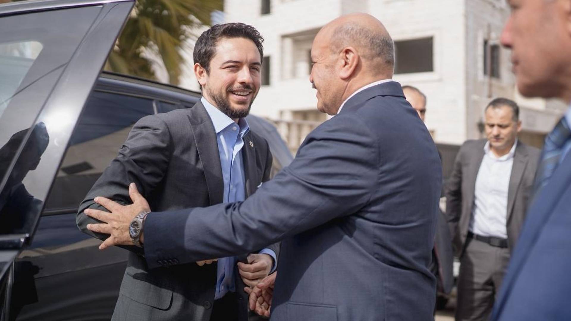 ولي العهد يلتقي ممثلين ووجهاء عن لواء سحاب