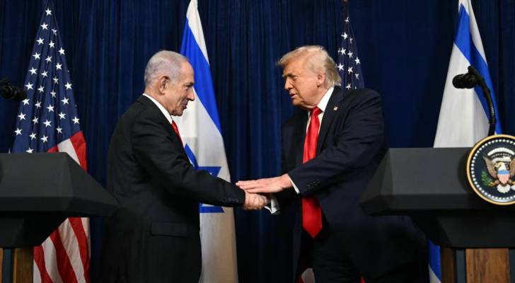 الرئيس الأمريكي دونالد ترمب ورئيس وزراء الاحتلال بنيامين نتنياهو