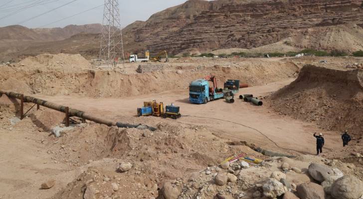 جولة تفقدية لوزير الأشغال على طريق البحر الميت